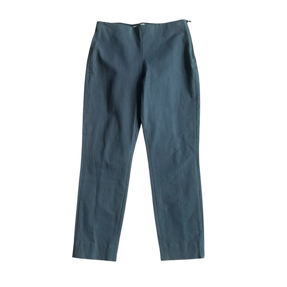 Everlane Dark Grey Pointe Pants Cropped Length Slacks Skinny Size 6 Women's